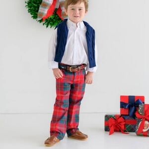 NWOT The Beaufort Bonnet Sheffield Pants in Middleton Place Plaid